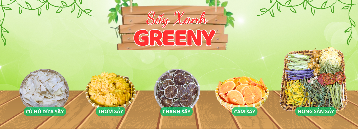 Sấy Xanh Greeny